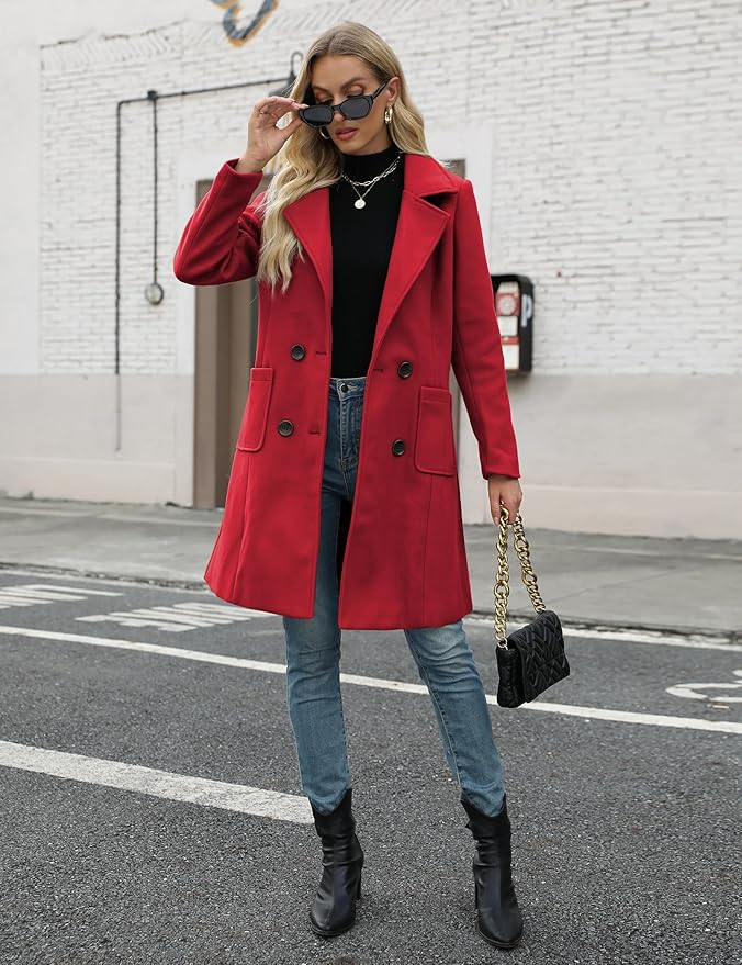 BLOOMORA® Camel Wool Coat